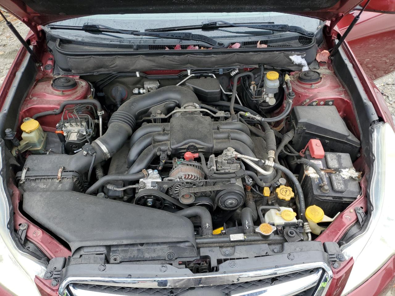 2010 Subaru Legacy VIN 4S3BMDL61A2225019 Copart auction photo, rear end / minor dent/scratches damage thumbnail 11