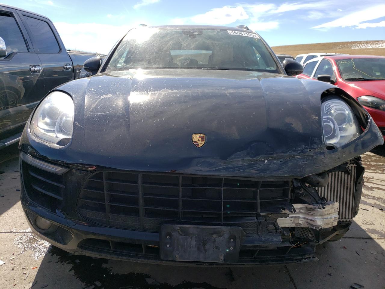 2017 Porsche Macan VIN WP1AB2A52HLB20041 Copart auction photo, front end / minor dent/scratches damage thumbnail 5