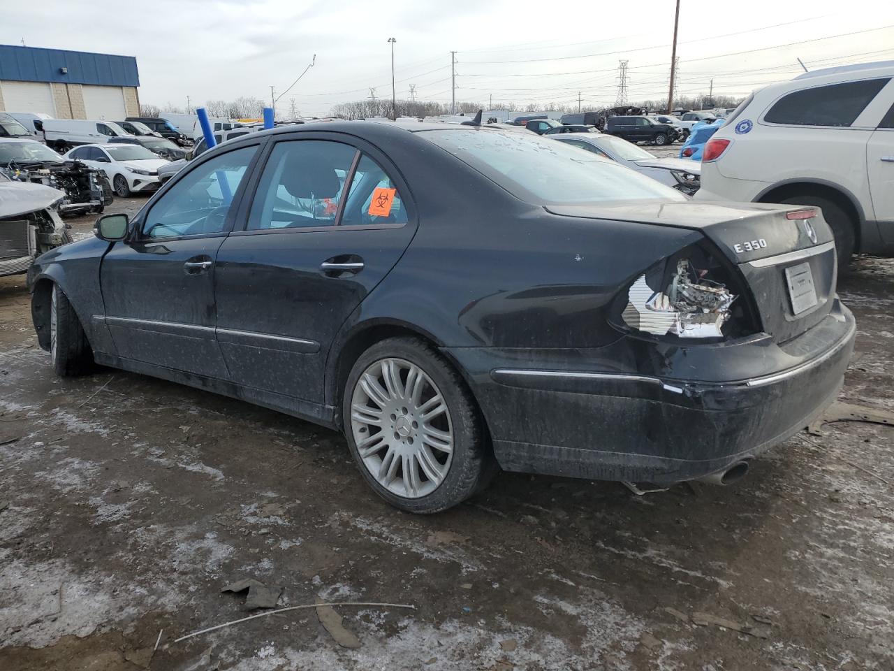 2007 Mercedes-Benz E-klasse VIN WDBUF56X77B159919 Copart auction photo, front end / rear end damage thumbnail 2