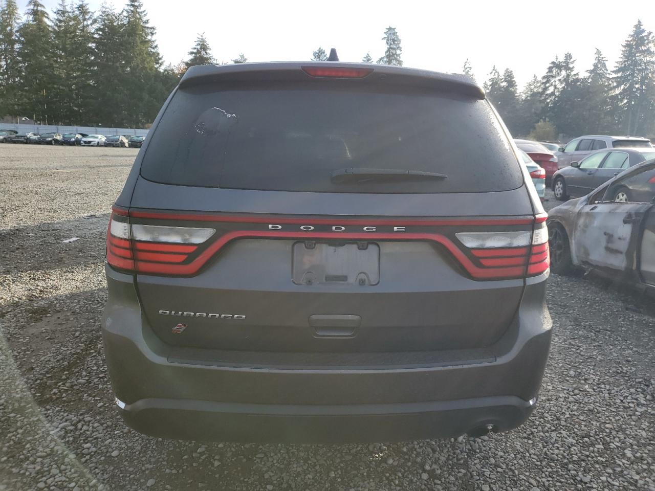 2019 Dodge Durango VIN 1C4RDJAG0KC606154 Copart auction photo, all over damage thumbnail 6