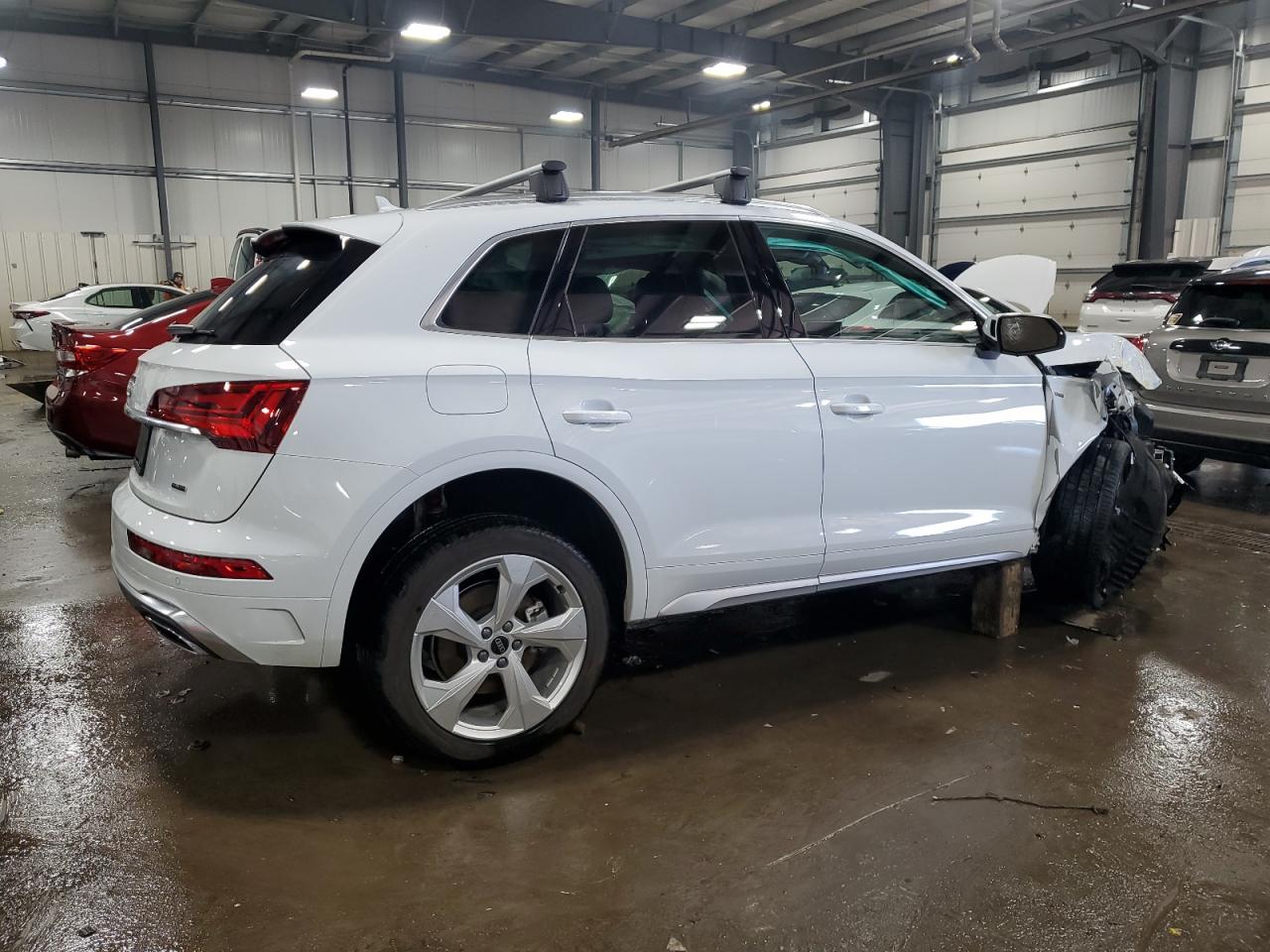 2024 Audi Q5 VIN WA1EAAFYXR2043584 Copart auction photo, front end damage thumbnail 3