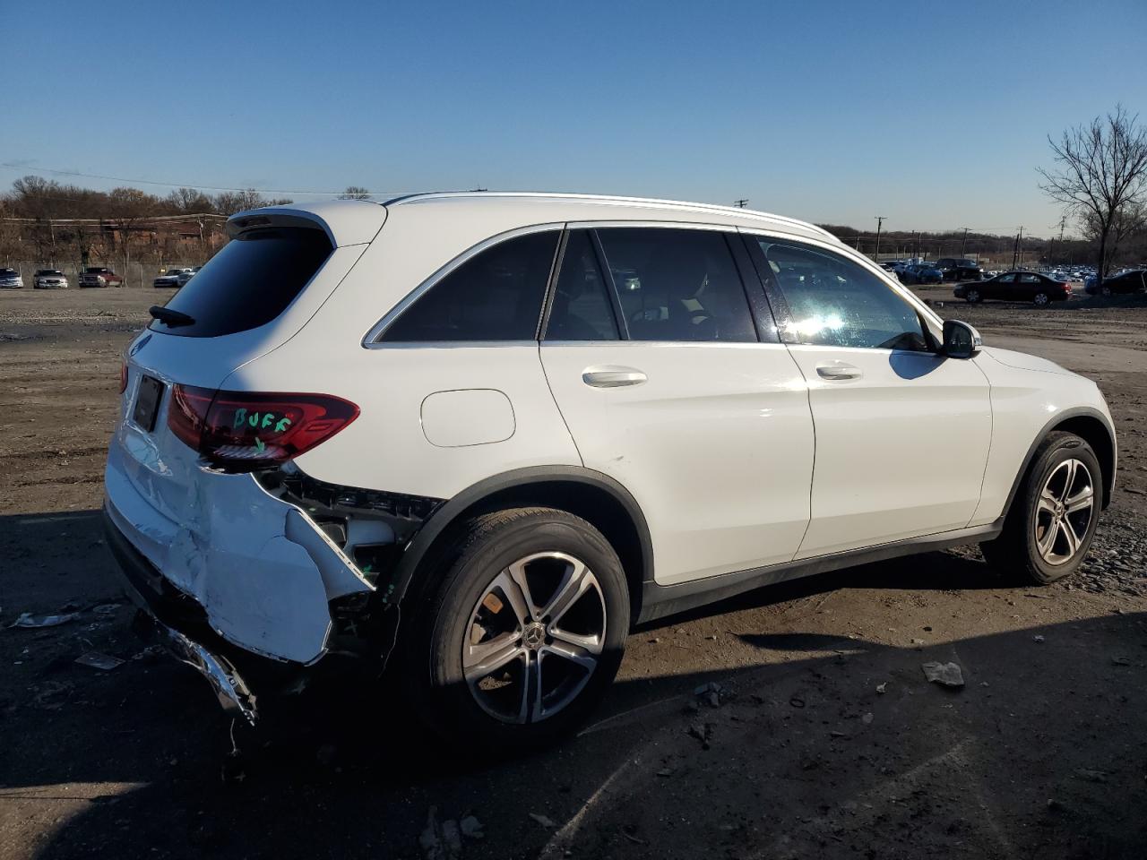 2020 Mercedes-Benz GLC VIN WDC0G8DB1LF730808 Copart auction photo, rear end / minor dent/scratches damage thumbnail 3