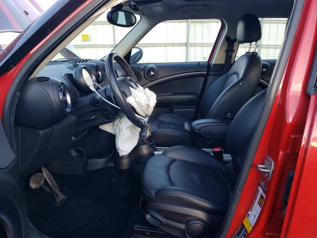2013 MINI Cooper VIN WMWZC3C56DWP24010 Copart auction photo, front end damage thumbnail 7