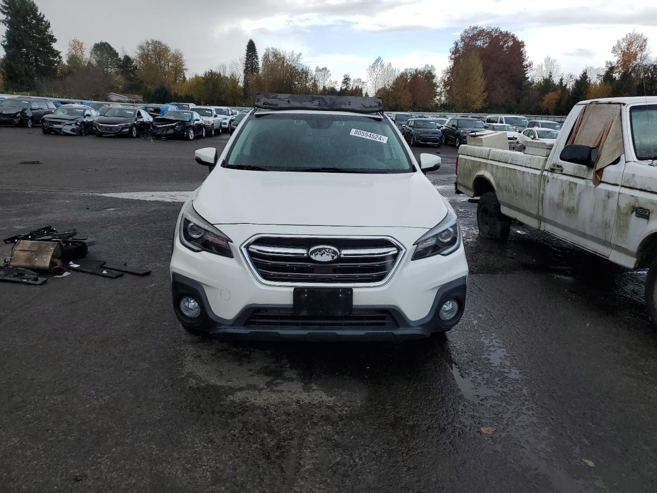 2018 Subaru Outback VIN 4S4BSENC9J3316303 Copart auction photo, rear end damage thumbnail 5