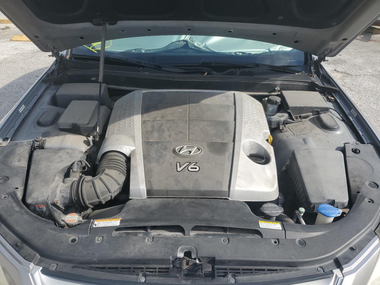 2010 Hyundai Genesis VIN KMHGC4DE6AU096967 Copart auction photo, water/flood damage thumbnail 11