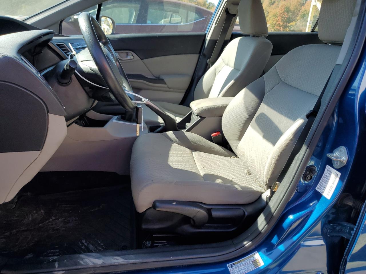 2015 Honda Civic VIN 2HGFB2E5XFH532852 Copart auction photo, front end damage thumbnail 7