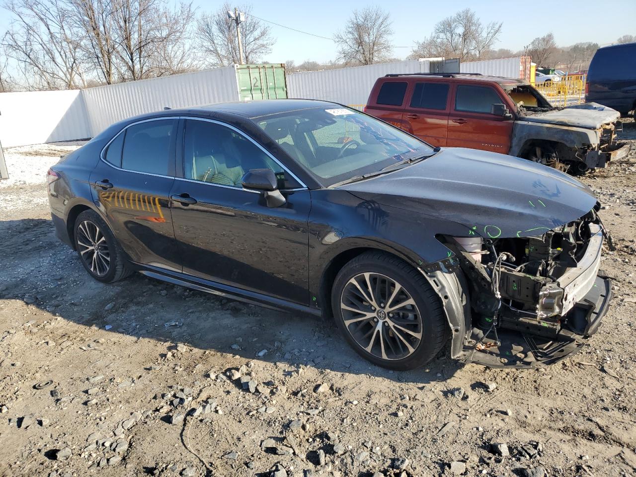 2019 Toyota Camry VIN 4T1B11HKXKU212736 Copart auction photo, front end damage thumbnail 4