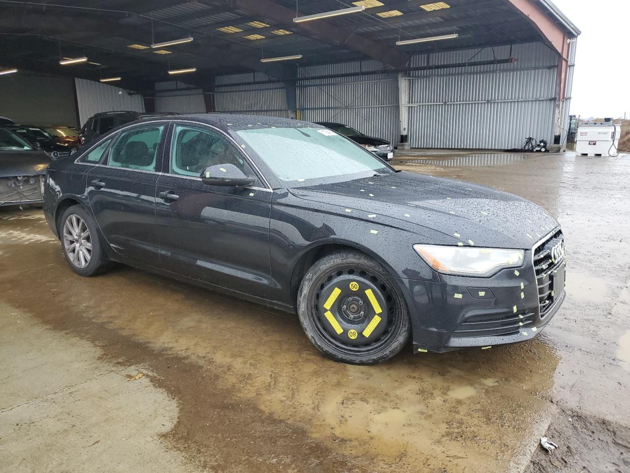 2014 Audi A6 VIN WAUFMAFC9EN034046 Copart auction photo, rear end damage thumbnail 4