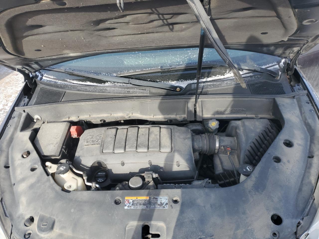 2013 Chevrolet Traverse VIN 1GNKRGKD7DJ137841 Copart auction photo, front end damage thumbnail 12