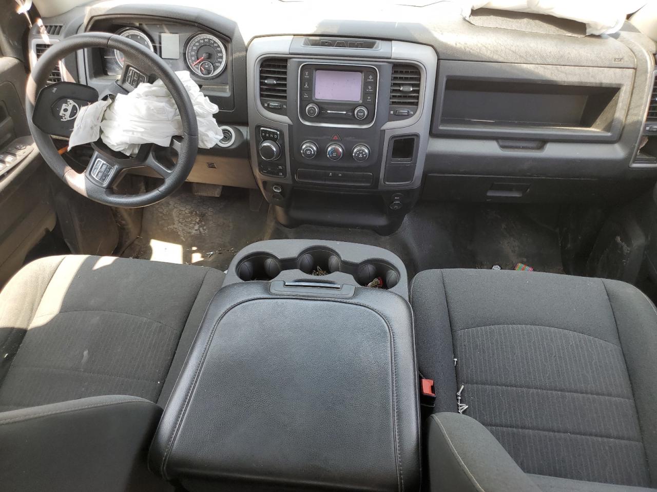2021 RAM 1500 VIN 3C6RR7KT0MG615850 Copart auction photo, front end / undercarriage damage thumbnail 8