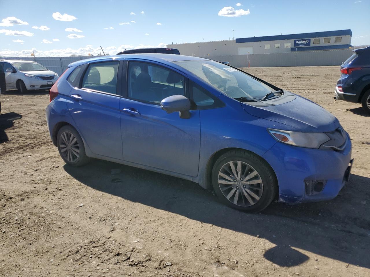 2016 Honda Fit VIN JHMGK5H86GS008858 Copart auction photo, rear end / side damage thumbnail 4