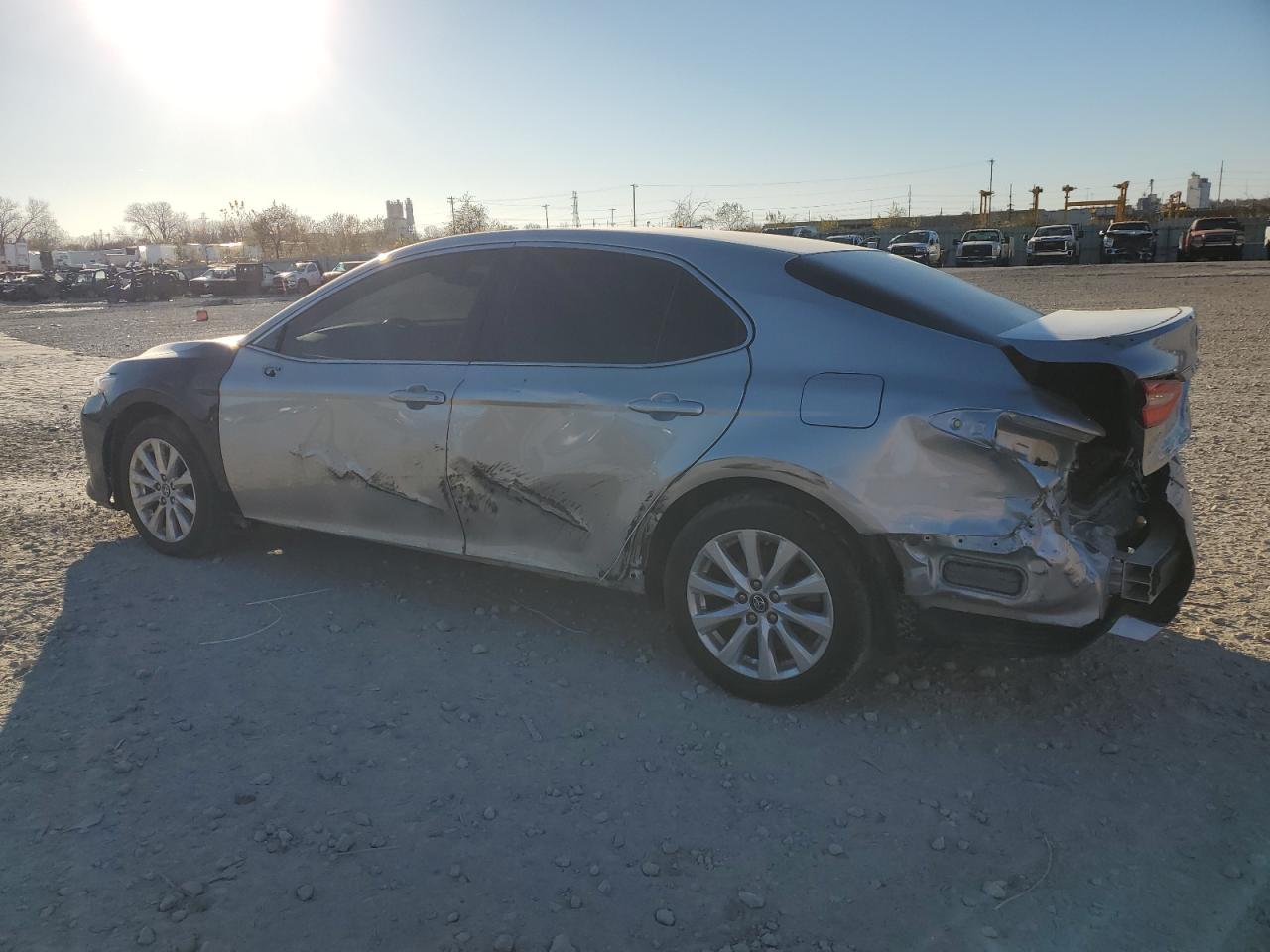 2018 Toyota Camry VIN 4T1B11HK4JU131245 Copart auction photo, all over / mechanical damage thumbnail 2