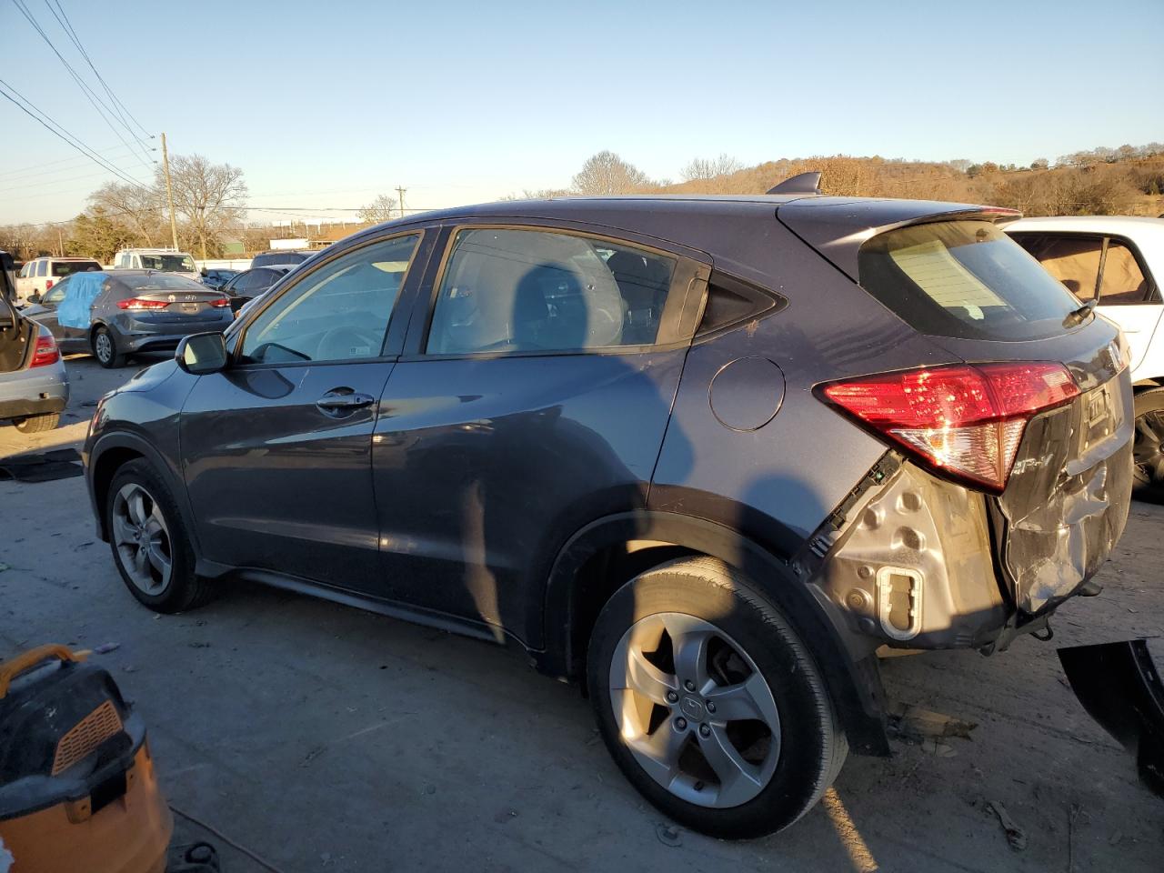 2018 Honda HR-V VIN 3CZRU5H32JM715703 Copart auction photo, rear end damage thumbnail 2