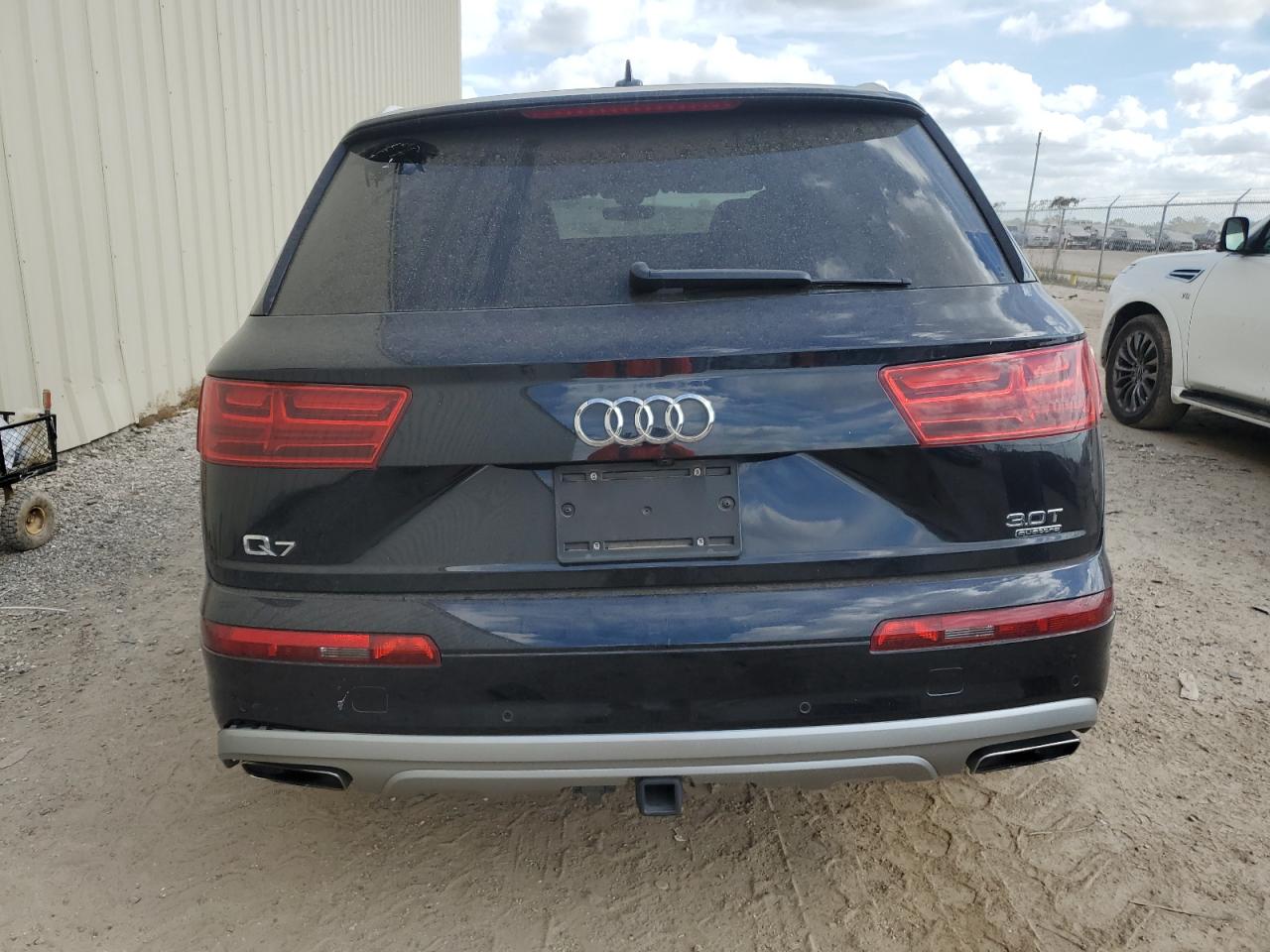 2018 Audi Q7 VIN WA1VAAF71JD009095 Copart auction photo, front end / minor dent/scratches damage thumbnail 6