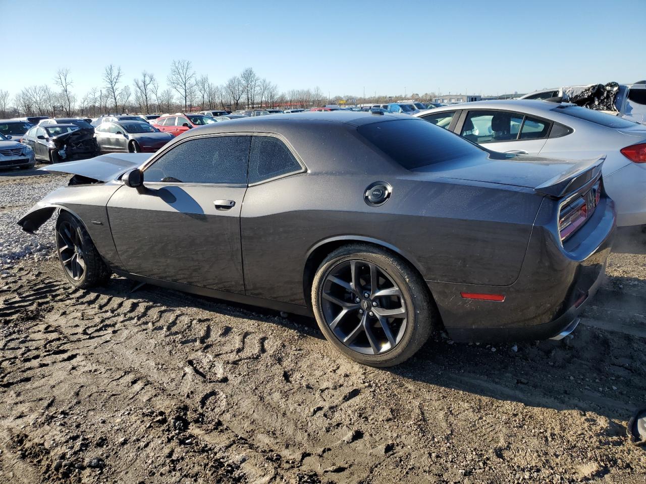 2019 Dodge Challenger VIN 2C3CDZBT3KH629381 Copart auction photo, front end damage thumbnail 2