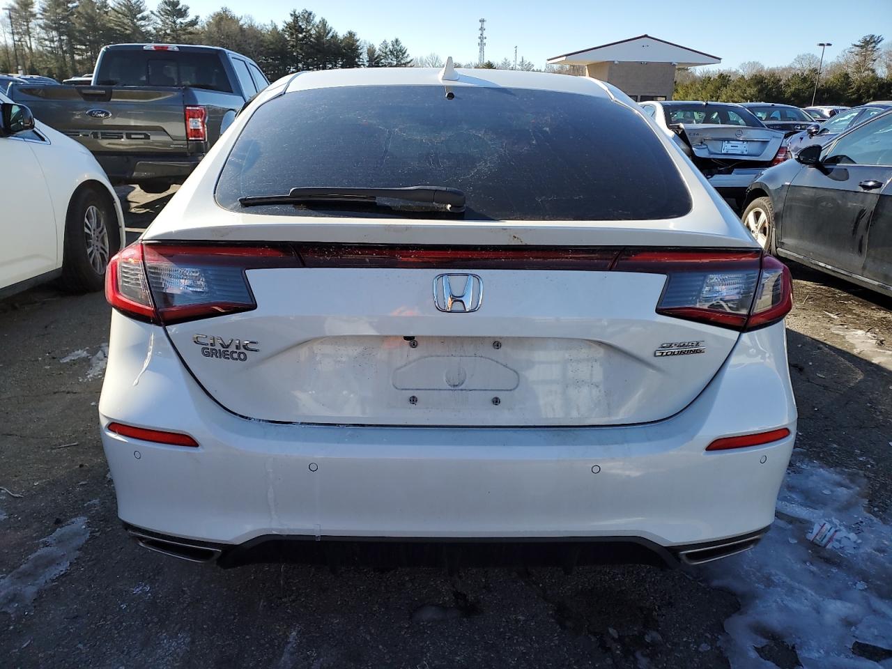 2022 Honda Civic VIN 19XFL1H84NE007209 Copart auction photo, side damage thumbnail 6