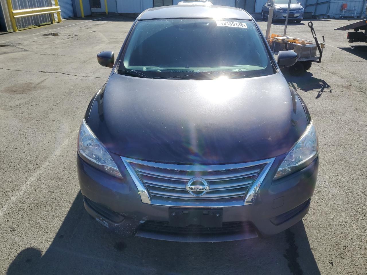 2015 Nissan Sentra VIN 3N1AB7AP5FL629951 Copart auction photo, rear end damage thumbnail 5