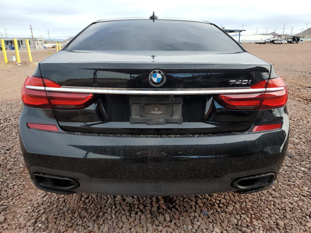 2019 BMW 7er VIN WBA7E2C55KB454929 Copart auction photo, front end damage thumbnail 6