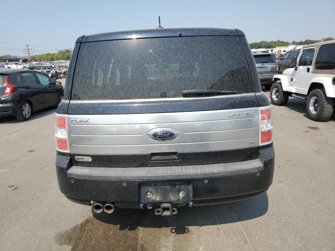 2010 Ford Flex VIN 2FMHK6DCXABA29361 Copart auction photo, side damage thumbnail 6