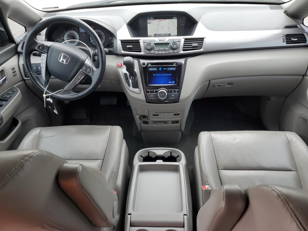 2014 Honda Odyssey VIN 5FNRL5H95EB073758 Copart auction photo, rear end damage thumbnail 8