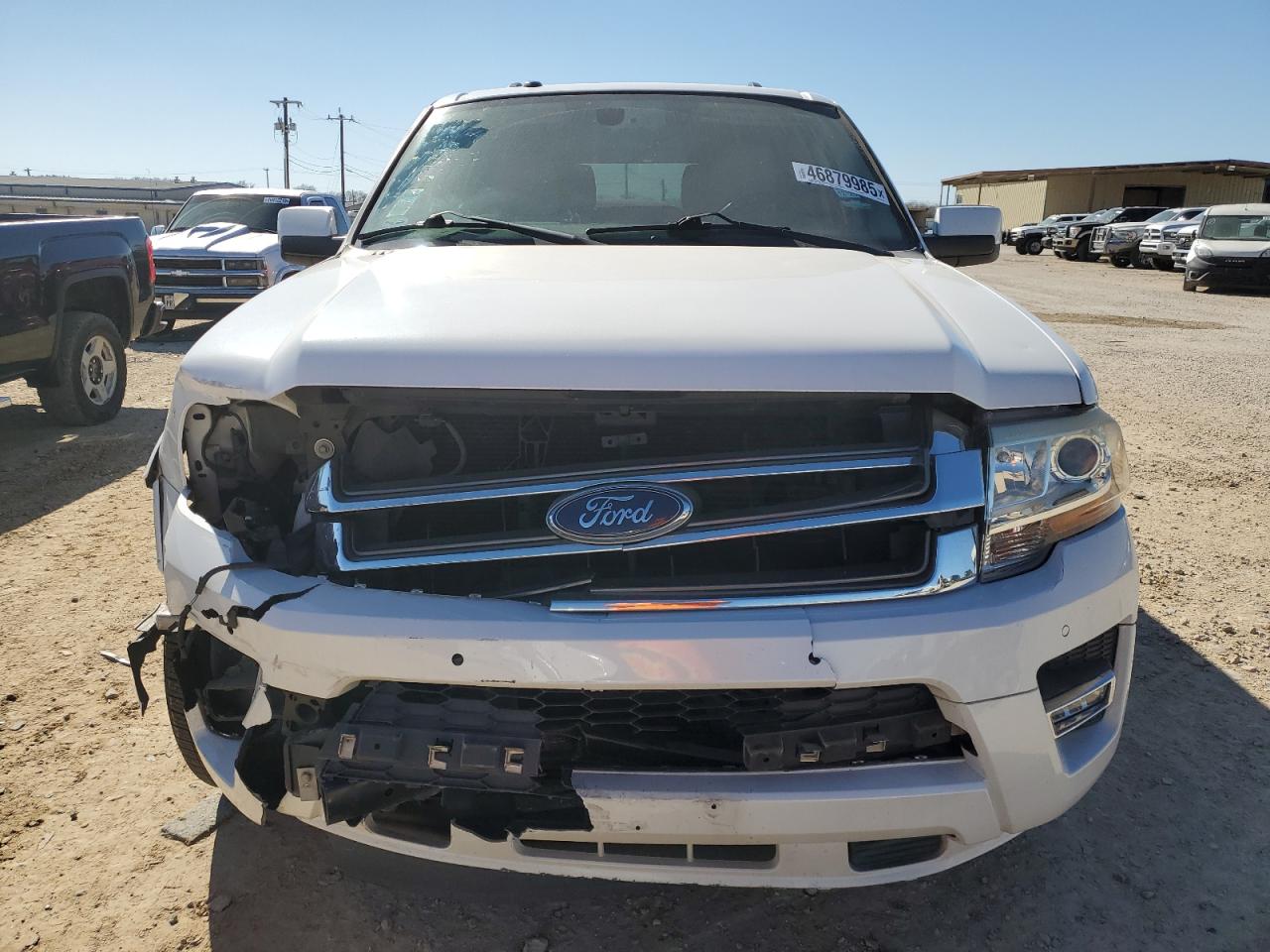 2015 Ford Expedition VIN 1FMJK1KTXFEF14263 Copart auction photo, front end / minor dent/scratches damage thumbnail 5