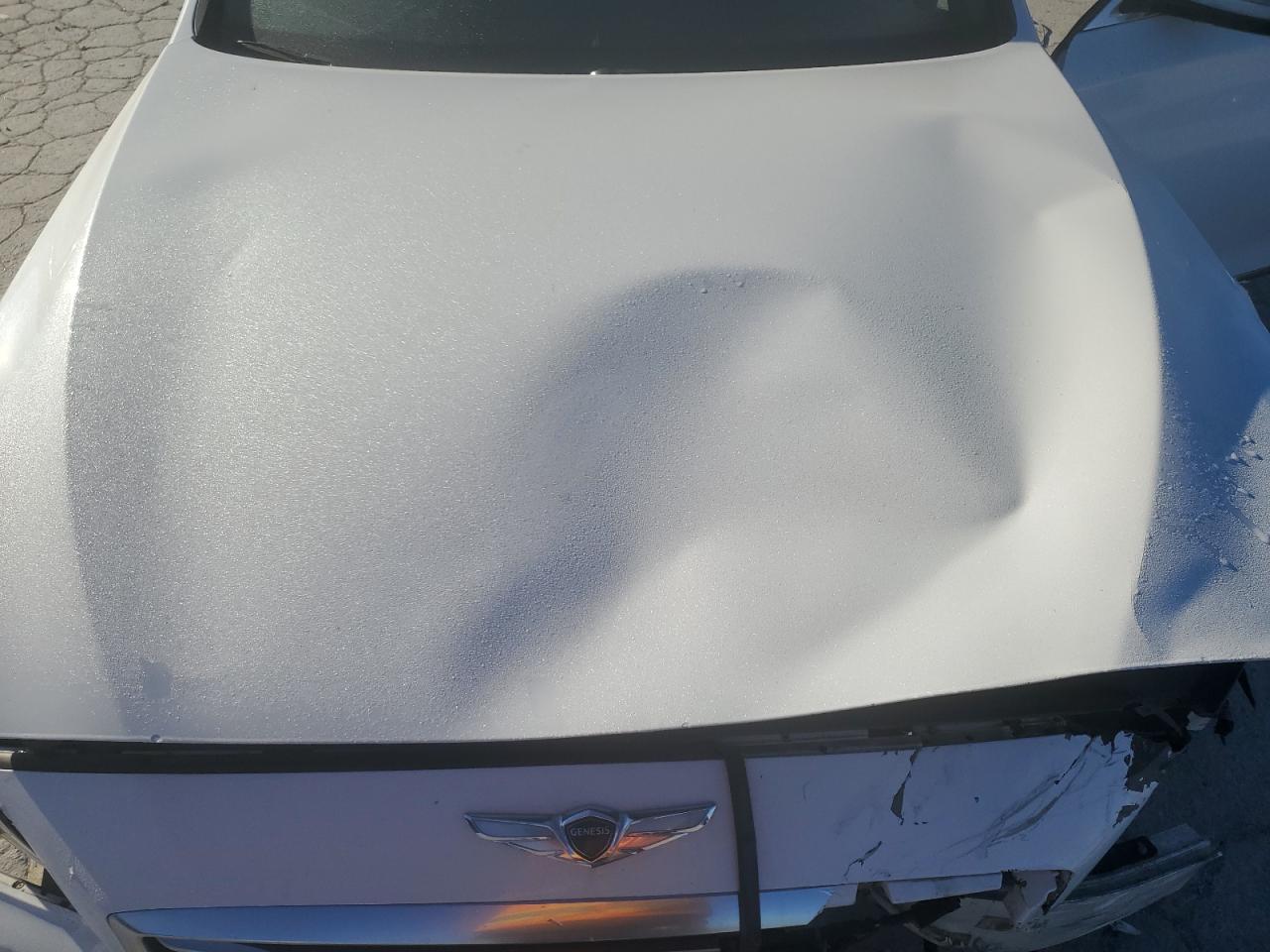 2017 Genesis G80 VIN KMHGN4JE2HU204140 Copart auction photo, front end damage thumbnail 12