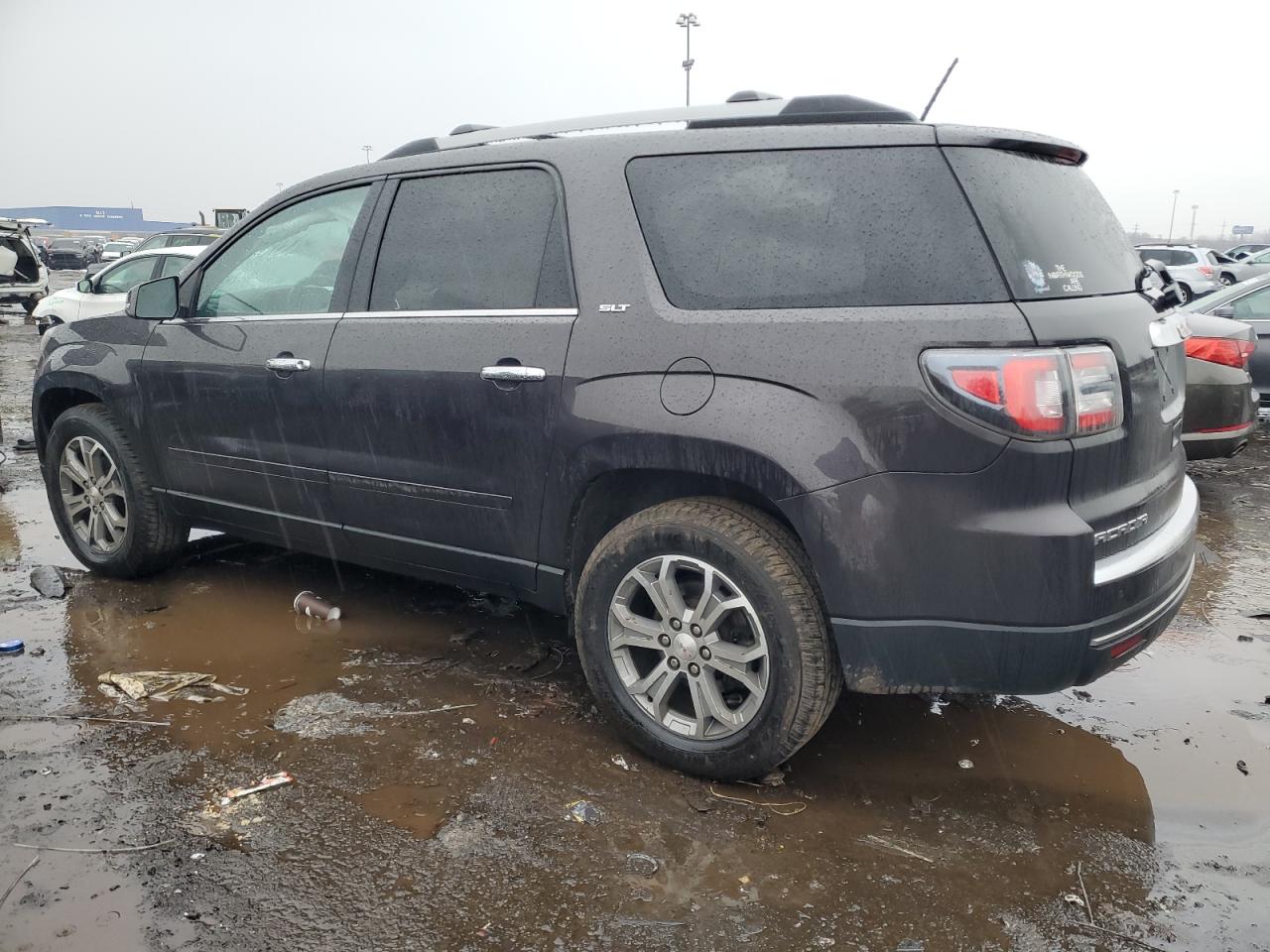 2015 GMC Acadia VIN 1GKKRRKD2FJ204308 Copart auction photo, side damage thumbnail 2