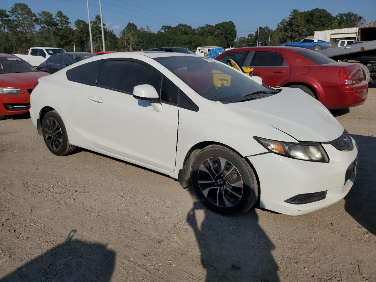 2013 Honda Civic VIN 2HGFG3B85DH504749 Copart auction photo, front end damage thumbnail 4