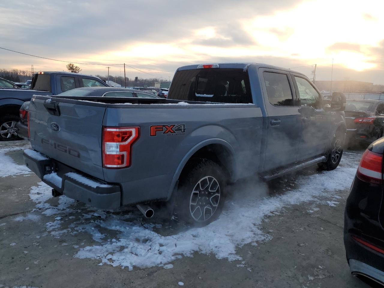 2020 Ford F-150 VIN 1FTFW1E54LKD69486 Copart auction photo, side damage thumbnail 3