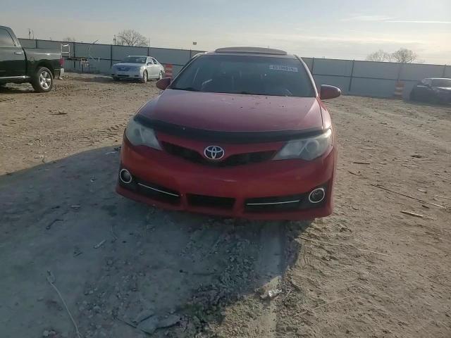 2013 Toyota Camry VIN 4T1BF1FKXDU652303 Copart auction photo, side / hail damage thumbnail 10