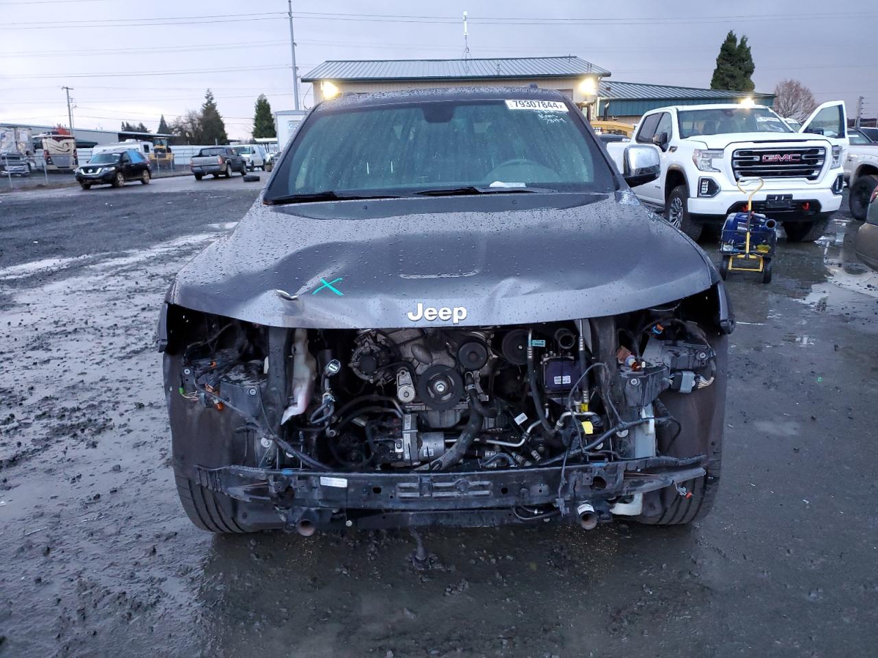 2015 Jeep Grand Cherokee VIN 1C4RJFBG2FC667600 Copart auction photo, all over damage thumbnail 5