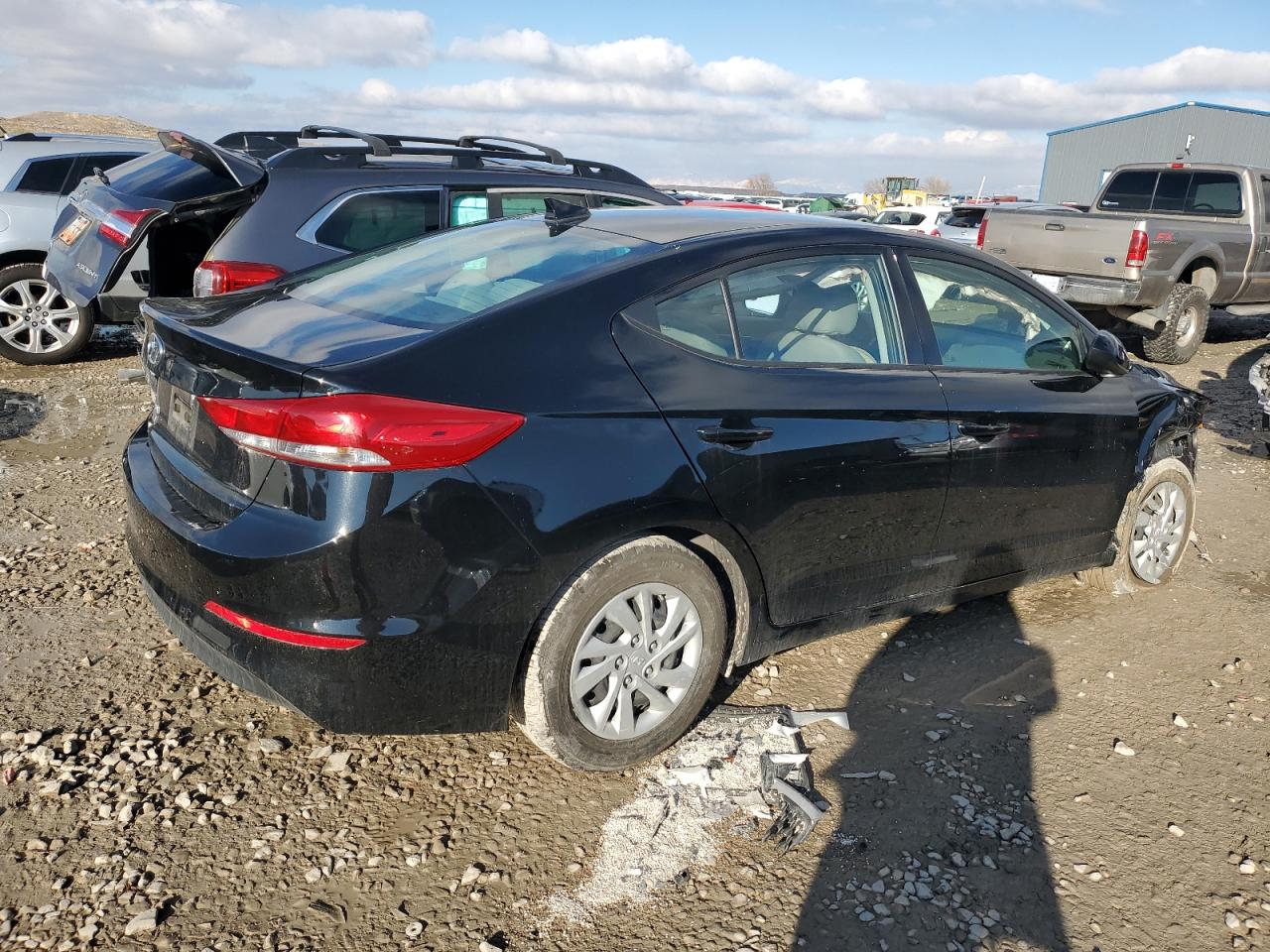 2017 Hyundai Elantra VIN 5NPD74LF2HH186269 Copart auction photo, front end damage thumbnail 3