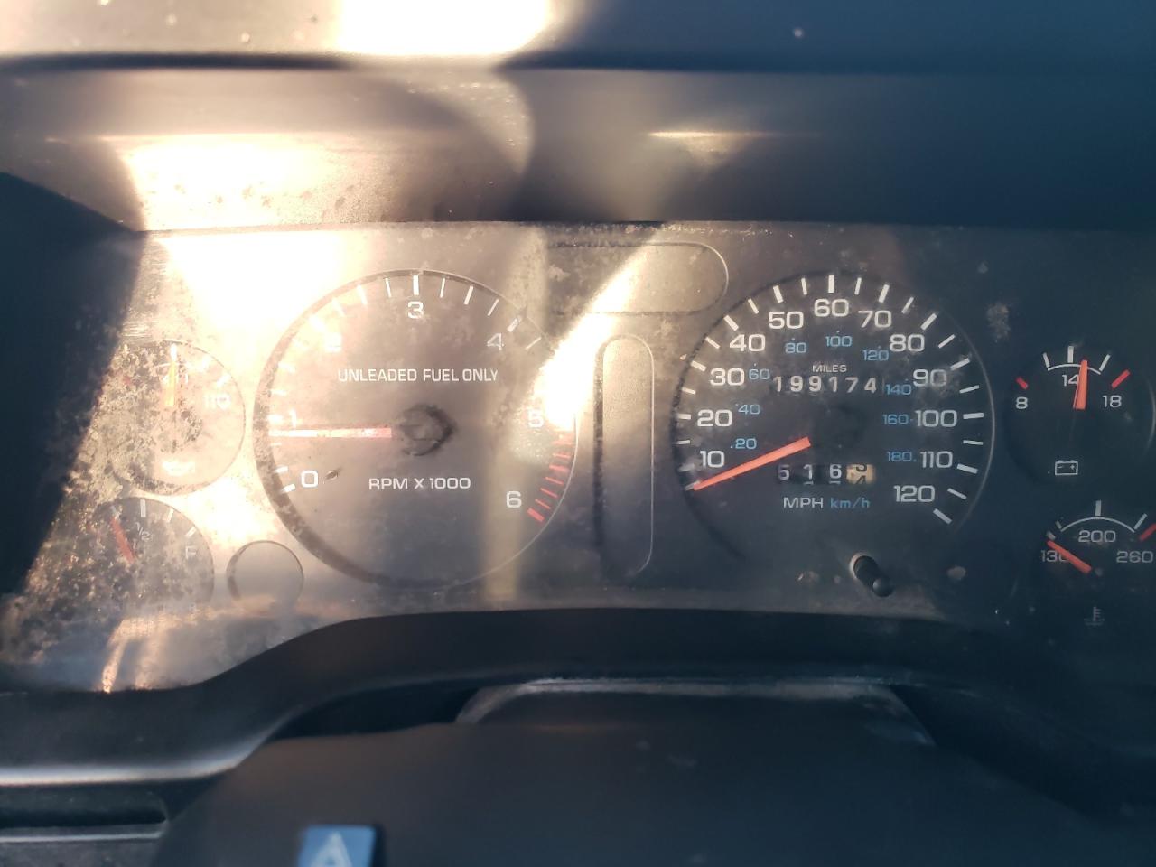1996 Dodge RAM VIN 1B7HF16Y0TS572294 Copart auction photo, rear end / hail damage thumbnail 9