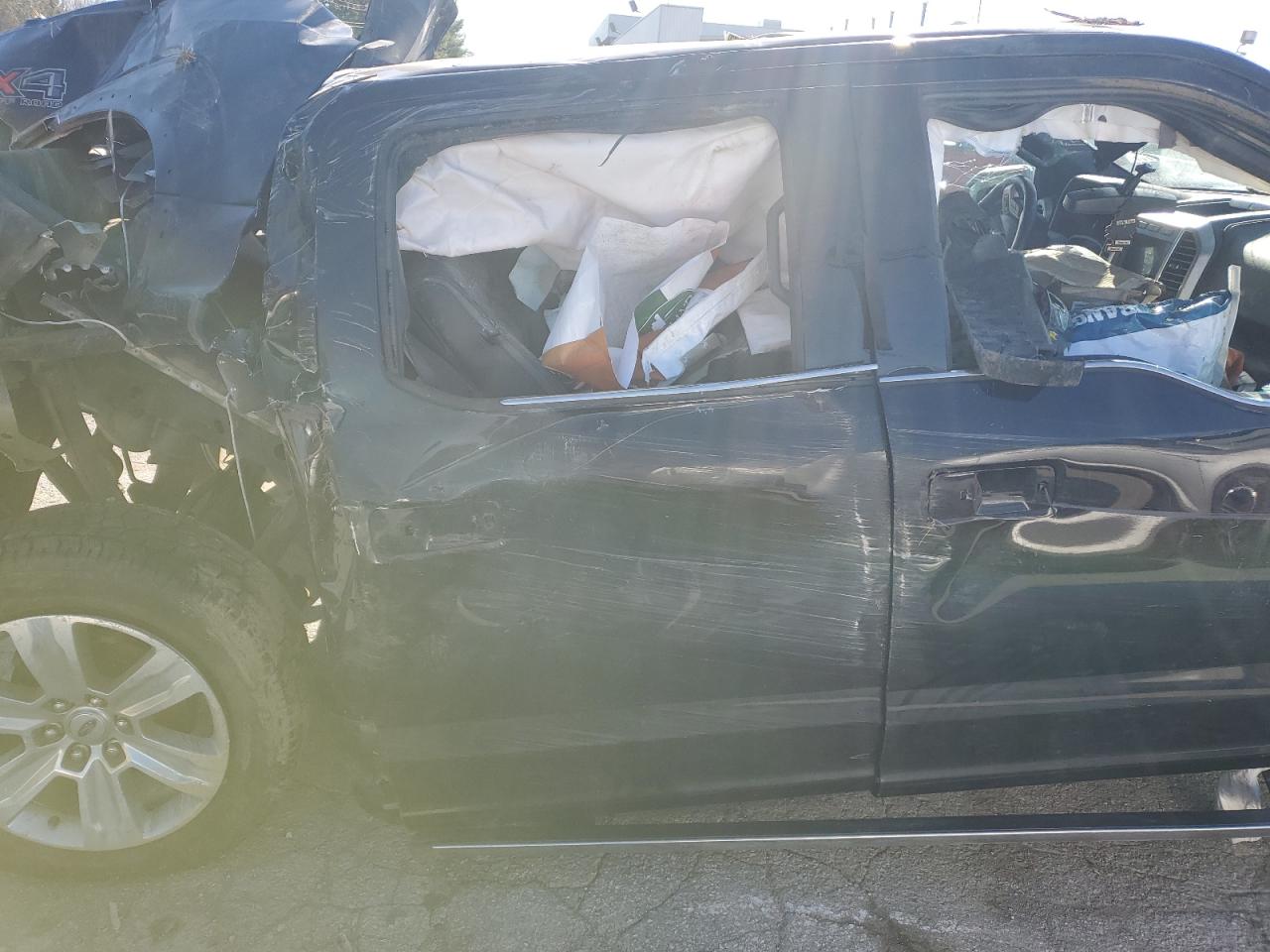 2019 Ford F-150 VIN 1FTEW1E50KFC43788 Copart auction photo, all over / frame damage damage thumbnail 10
