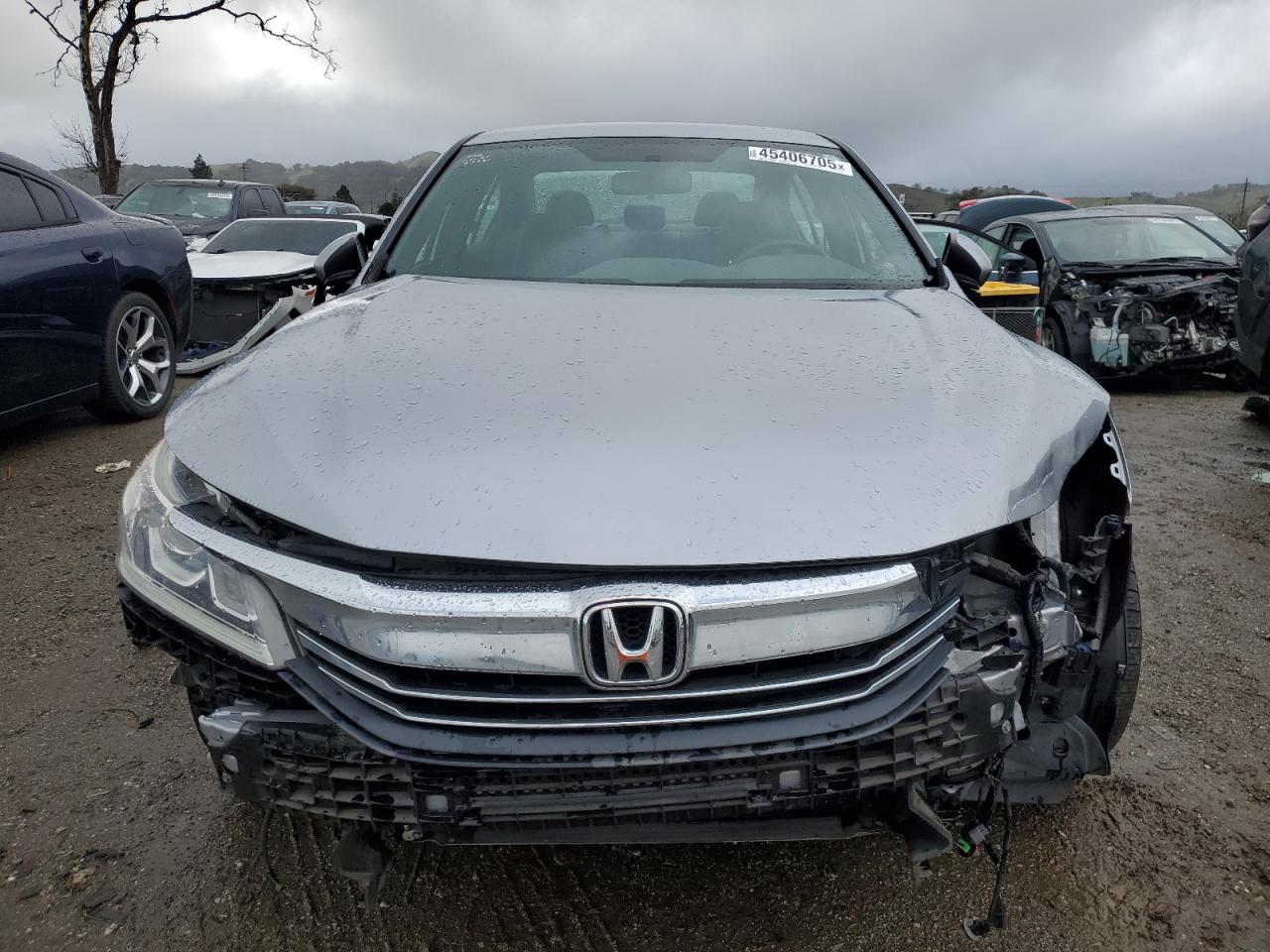 2016 Honda Accord VIN 1HGCR2F52GA201762 Copart auction photo, front end damage thumbnail 5