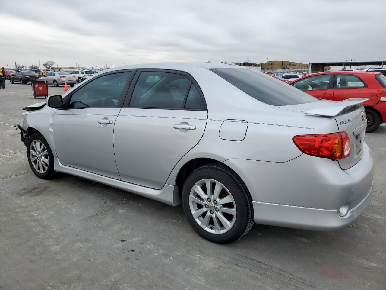 2010 Toyota Corolla VIN 1NXBU4EEXAZ332431 Copart auction photo, front end / side damage thumbnail 2