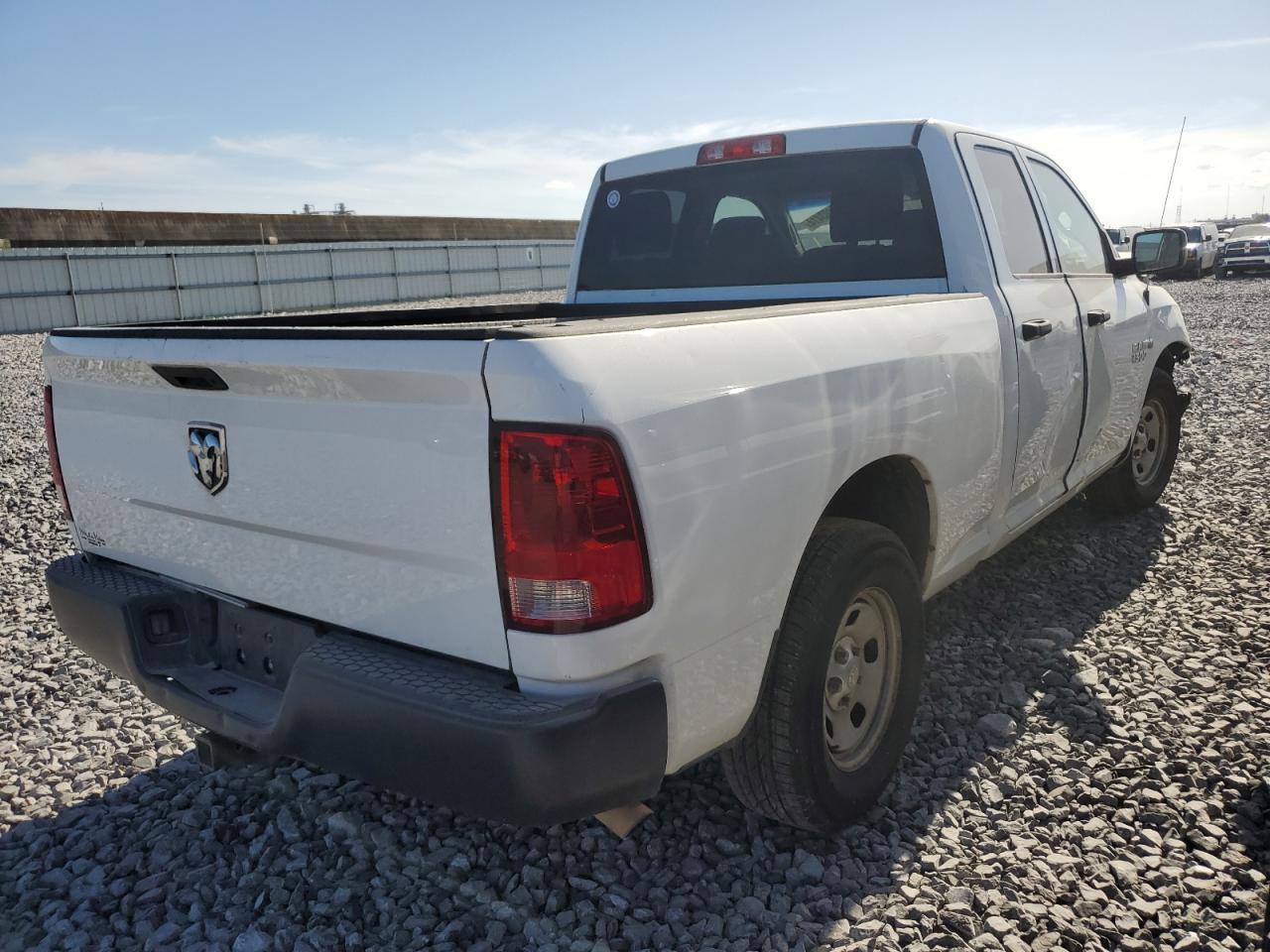 2014 RAM 1500 VIN 1C6RR6FT5ES222831 Copart auction photo, front end / side damage thumbnail 3