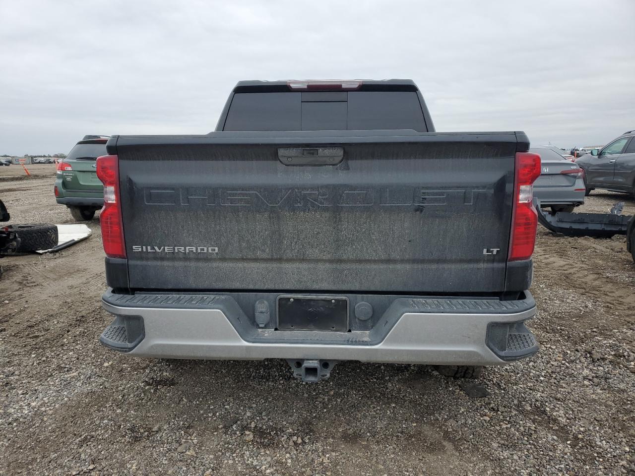 2019 Chevrolet Silverado VIN 1GCPWCED4KZ111773 Copart auction photo, rear end / side damage thumbnail 6