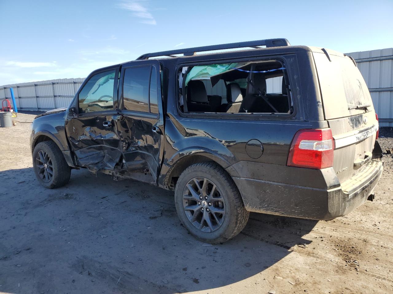2017 Ford Expedition VIN 1FMJK2AT8HEA10949 Copart auction photo, side / frame damage damage thumbnail 2