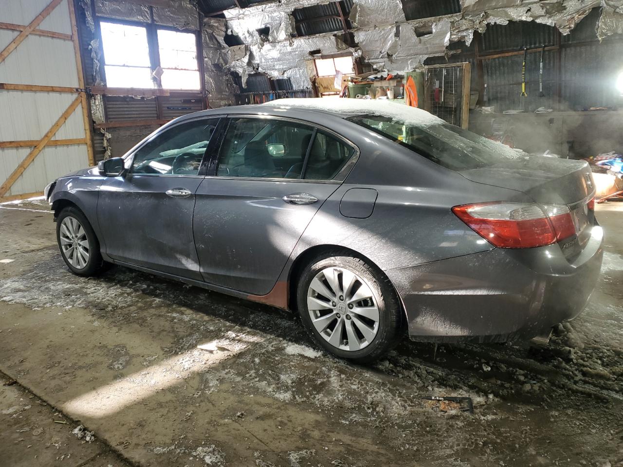 2013 Honda Accord VIN 1HGCR3F87DA036223 Copart auction photo, front end damage thumbnail 2