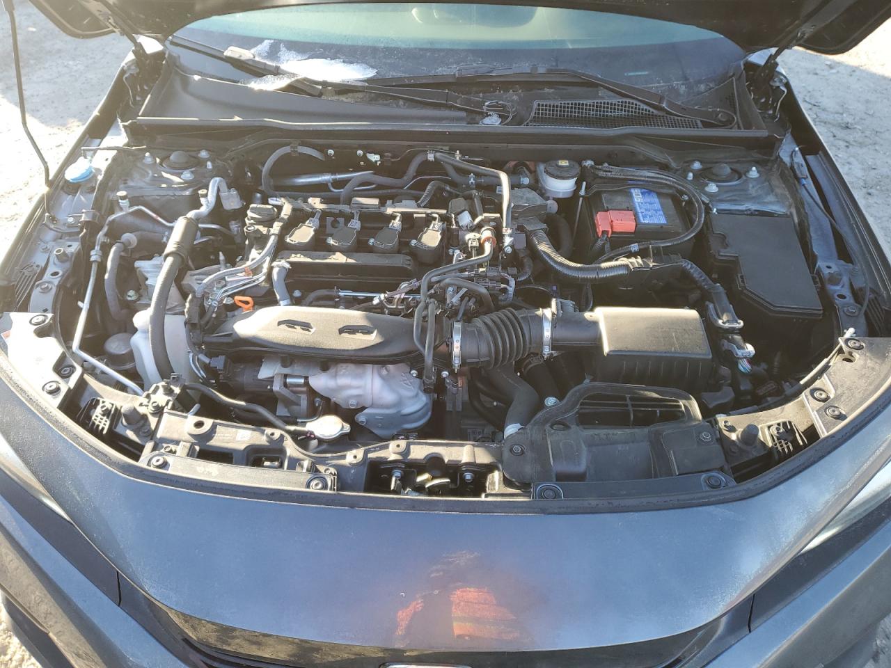 2024 Honda Civic VIN 2HGFE1F90RH300297 Copart auction photo, rear end / minor dent/scratches damage thumbnail 11