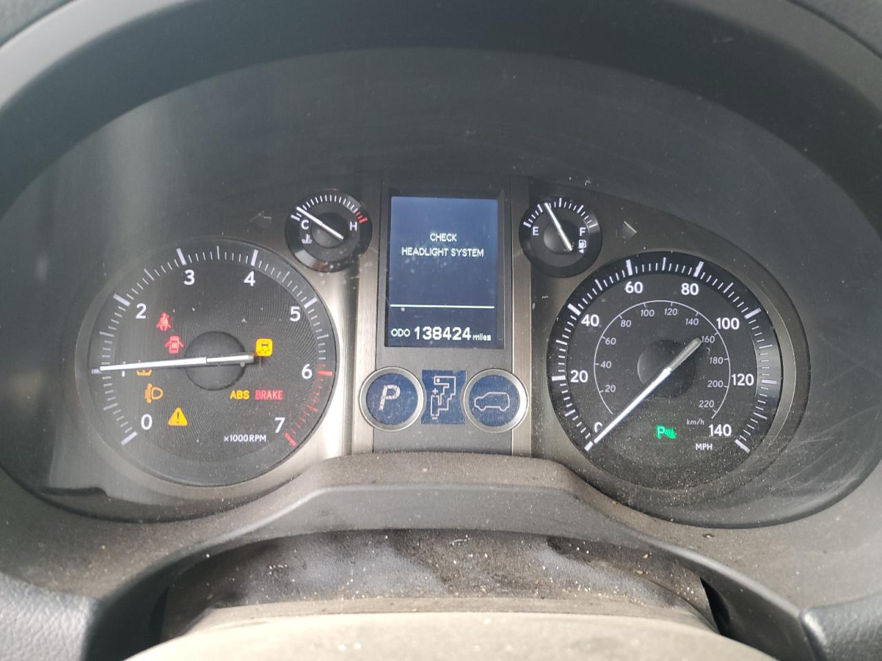 2016 Lexus GX VIN JTJBM7FX3G5147210 Copart auction photo, front end / rear end damage thumbnail 9