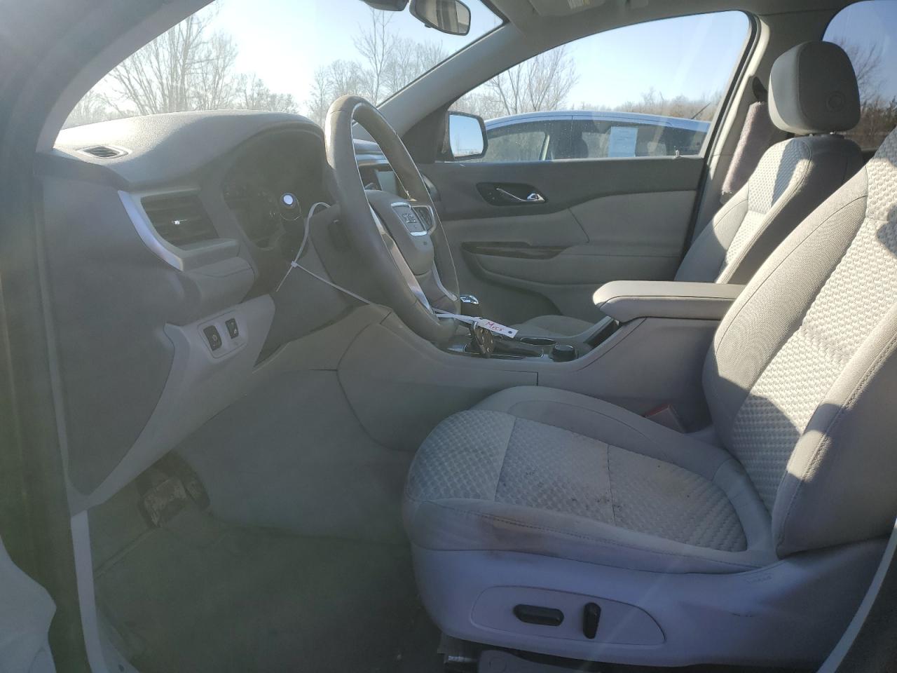2017 GMC Acadia VIN 1GKKNLLS4HZ257361 Copart auction photo, front end / side damage thumbnail 7