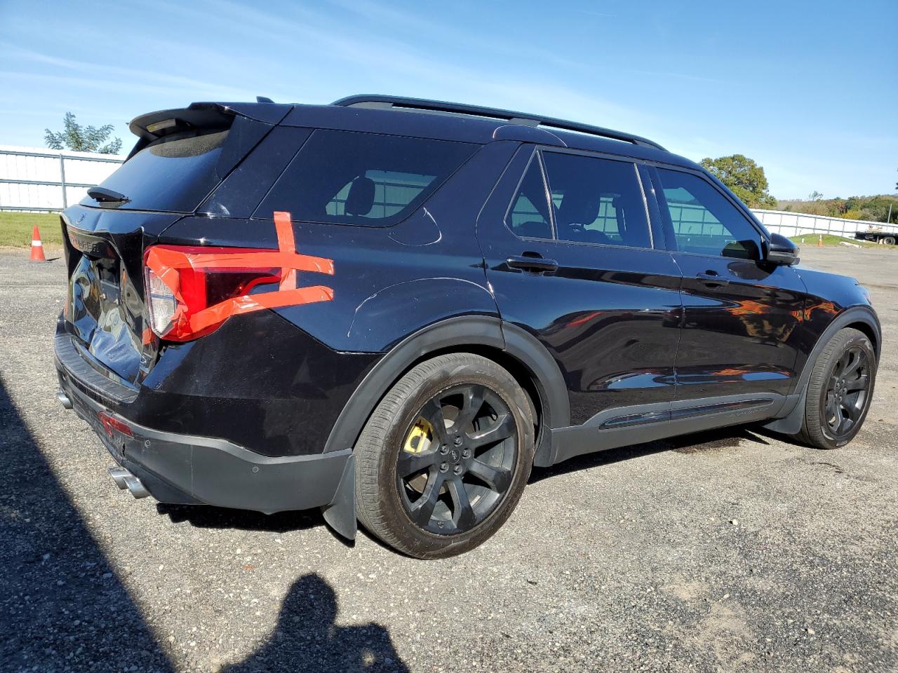 2020 Ford Explorer VIN 1FM5K8GC4LGB72604 Copart auction photo, rear end damage thumbnail 3