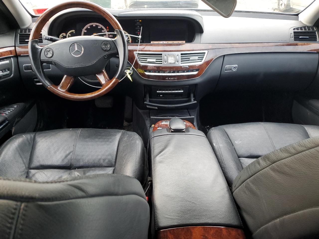2008 Mercedes-Benz S-klasse VIN WDDNG86X38A201634 Copart auction photo, front end damage thumbnail 8