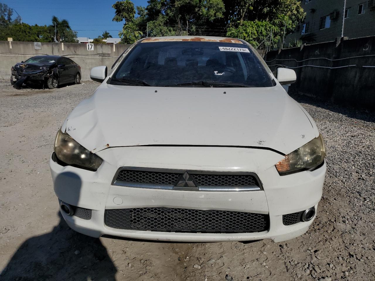 2010 Mitsubishi Lancer VIN JA32U1FU9AU006742 Copart auction photo, front end / rear end damage thumbnail 5