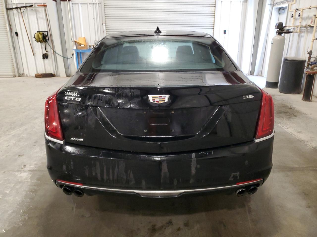 2018 Cadillac CT6 VIN 1G6KG5RS7JU159259 Copart auction photo, front end damage thumbnail 6