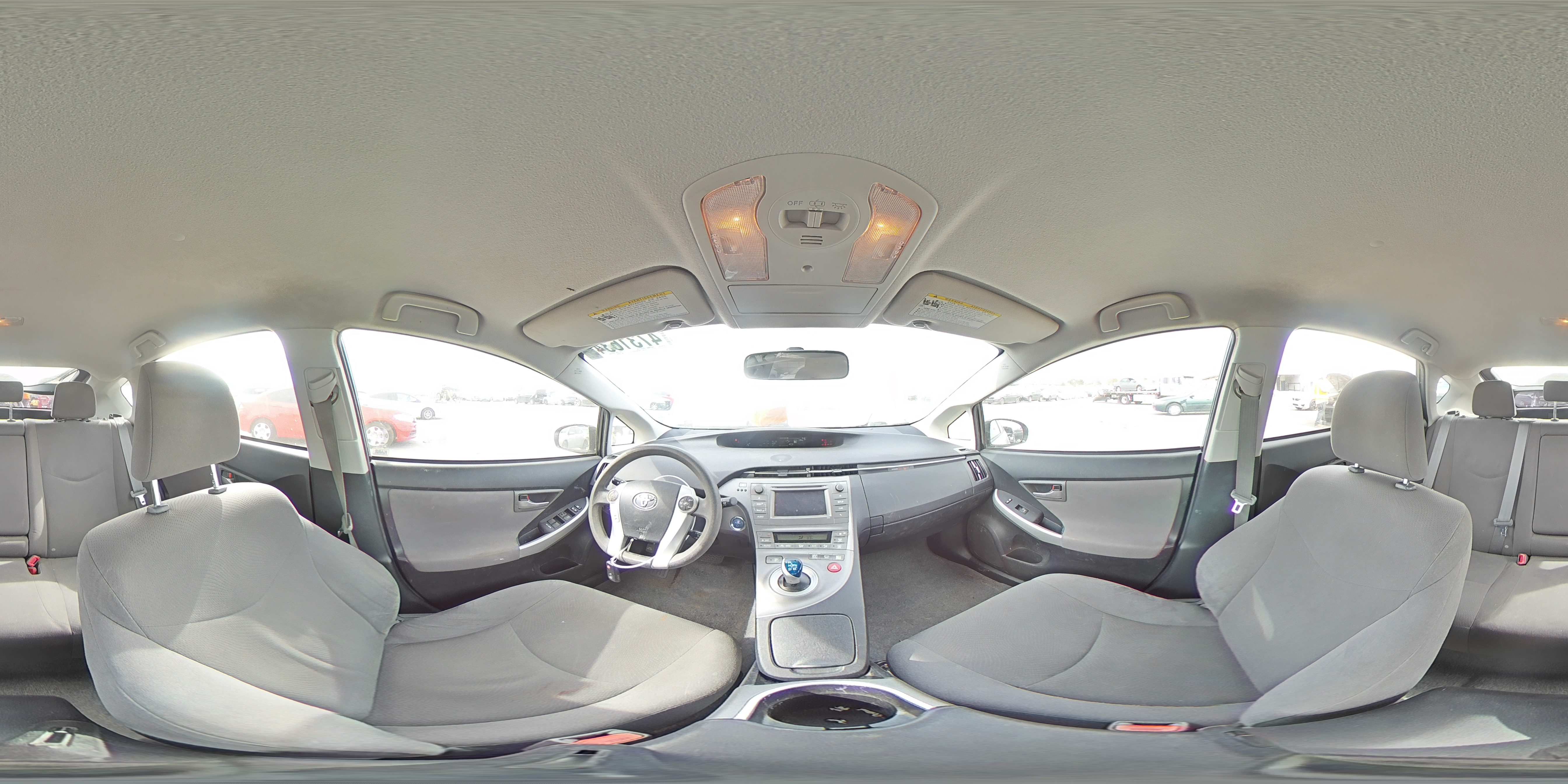 2014 Toyota Prius VIN JTDKN3DU1E1768564 Copart auction photo, rear end damage thumbnail 12