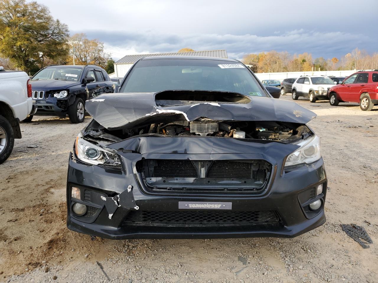 2016 Subaru WRX VIN JF1VA1F69G9806337 Copart auction photo, front end / all over damage thumbnail 5