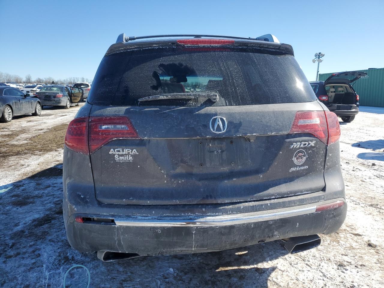 2011 Acura MDX VIN 2HNYD2H55BH521873 Copart auction photo, front end / mechanical damage thumbnail 6